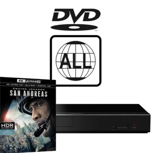 Panasonic Blu-ray Player DP-UB450 MultiRegion for DVD 4K & San Andreas UHD - Picture 1 of 6