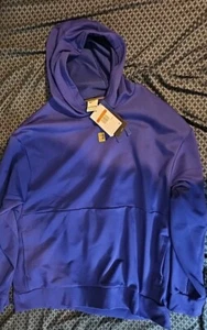 Nike Tennis Court Heritage Fleece Size XXL Hoodie - DA5711 455 Royal Blue New - Picture 1 of 4