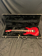 1995 ESP Custom The Mirage See-Thru Red Reverse Headstock Guitar W/Case for sale