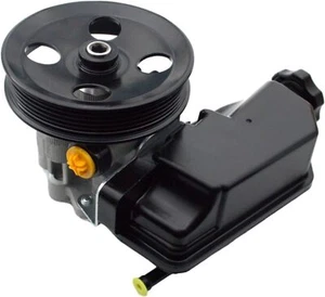 Power Steering Pump with Reservoir Pulley for Dodge Dakota 3.7 4.7 2005-2007 - Picture 1 of 8