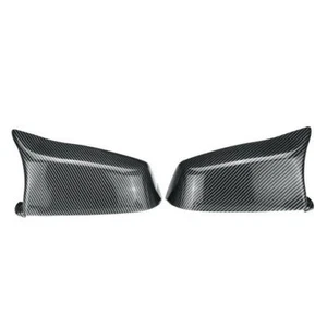 For BMW 5 Series F10 E60 2008-2013 Rear View Mirror Cover Caps Carbon Fiber Look - Foto 1 di 8