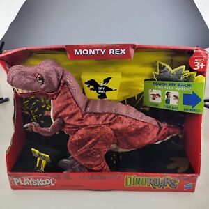 Playskool Monty T-Rex Large Interactive Walking Roaring Dinosaur Kota and Pals