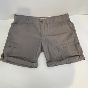 Men's JEEP Grey Size 38 Cotton Cargo Shorts 6 Pockets - Foto 1 di 15