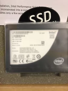 Intel SSDSA2MH160G1GC 2.5" internal 3Gb/s SATA SSD 160GB 5V 1A Solid State Drive - Picture 1 of 4