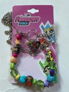 The Powerpuff Girls Beaded Chain Necklace Set - Picture 1 of 2