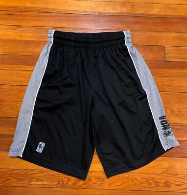 Pantalones cortos de béisbol NBA para hombre negros/grises cintura elástica talla M Foto 1 de 4