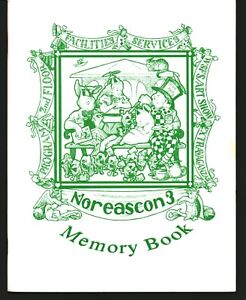 50th World Science Fiction Convention 1990 - Noreascon 3 Boston MA Memory Book