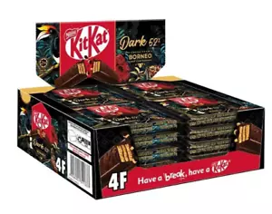 Dark Borneo Chocolate Bar 24x35g NESTLÉ KITKAT 4-Fingers - Picture 1 of 8