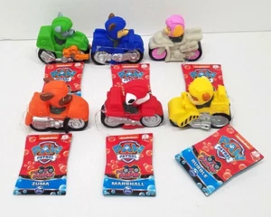 Paw Patrol Bath Time Squirters MOTORCYCLES Zuma Chase Marshall Skye Rocky Rubble - Picture 1 of 2