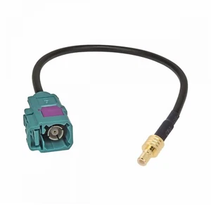 J45 Antenna Adapter FAKRA Female (F) to SMB Male (M) Antenna Adapter GPS Navi - Picture 1 of 9