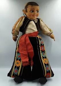 VINTAGE TOYS : CHARMING MEXICAN BOY BY FARNELLS ALPHA TOYS CIRCA 1930 (SK) - Picture 1 of 12