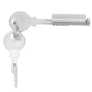 Gefrierschrank Türschloss mit Schlüssel - Schwerlast Kühlschrank Schließzylinder 35 mm mit 2 Schlüsseln - Bild 1 von 12