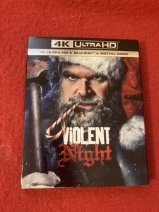 VIOLENT NIGHT 4K ULTRA HD BLU-RAY STILL SEALED UNPLAYED FREE UK POSTAGE  - Imagen 1 de 4