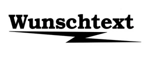 Auto AUFKLEBER 2 St. WUNSCHTEXT Blitz Name Schriftzug Tuning bis 20cm sticker - Bild 1 von 7