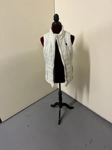 ORORO Women's 4 Zone Lightweight Heated Vest without Battery Pack White/B Size M - Picture 1 of 6