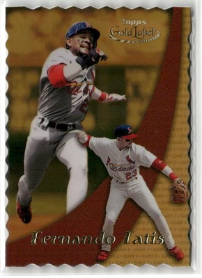 2000 Topps Gold Label #5 Fernando Tatis Class 3 Gold 99/100 - Image 1 of 2