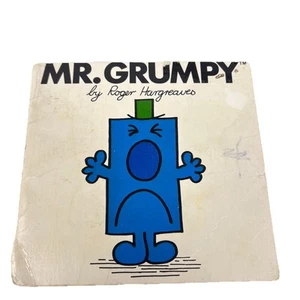 Mr. Grumpy by Roger Hargreaves  (1978,1980) Mr. Books Vintage Acceptable - Picture 1 of 13