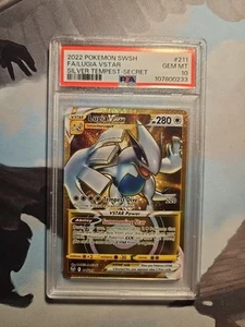 2022 Pokemon Silver Tempest LUGIA Vstar #211 PSA 10 - Picture 1 of 2