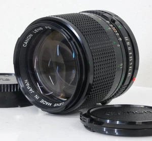 [MINT-] Canon New FD NFD 85mm f1.8 SLR MF Portrait Lens From JAPAN - Picture 1 of 24