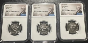 [ Lot of Three ] 2013-S Great Basin Quarter NGC MS66 - Picture 1 of 2