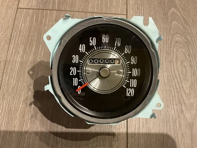 Oldsmobile Cutlass 442 1971 1972 cambio de piso velocímetro azul haz alto restaurado Foto 1 de 4