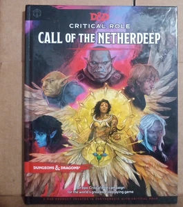 D&D Critical Role -Call Of The Netherdeep--2022 First Printing Hardcover - Picture 1 of 5
