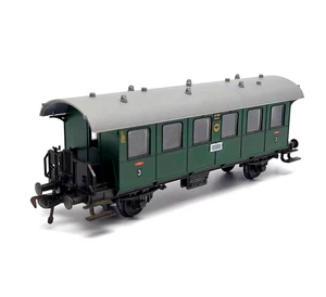 Fleischmann 5002 H0 vagón de pasajeros 3 cl. (Ferrocarril secundario) de la DRG (Ep. II) Corriente continua - Imagen 1 de 6