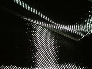 1m² de tissu CARBONE pur, sergé 200g/m². Expédié roulé. - Imagen 1 de 1