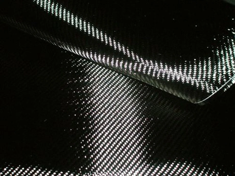 1m² de tissu CARBONE pur, sergé 200g/m².  Expédié roulé. - Imagen 1 de 1