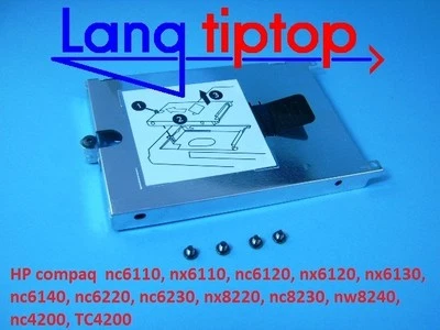 HP nc6110 nx6110 nc6120 nx6120 nx6130 nc6140 nc6220 nc6230 Festplattenrahmen - Bild 1 von 4