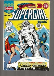 SUPERGIRL COMIC 16 - VG -- AUSTRALIAN PLANET COMICS - Bild 1 von 2