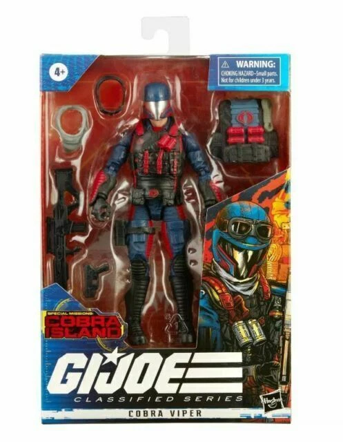 Hasbro G.I. Joe Classified Series Special Missions: Cobra Island - Cobra Viper 6" Action Figure (F1336)