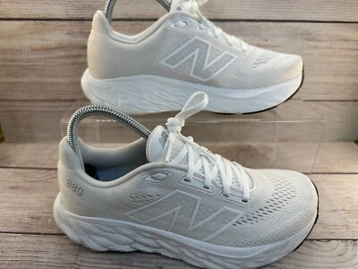 New Balance Fresh Foam X 880 v14 Running Shoes Womens Size 7.5 Wide White/Gray - Image 1 of 4