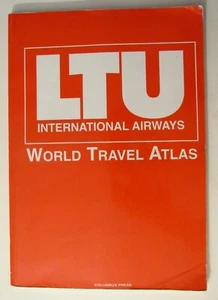 LTU International Airways World Travel Atlas 1994 Aerolínea Buen Estado - Imagen 1 de 12