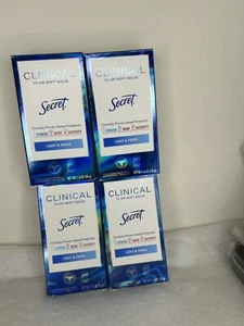 4-Secret Clinical Antiperspirat/Deodorant Light & Fresh 1.6 oz - Exp. 11/2025+ - Picture 1 of 2