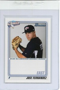 2010 BOWMAN AFLAC #JF JOSE FERNANDEZ MINT / GEM MINT FLORIDA MARLINS ROOKIE!
