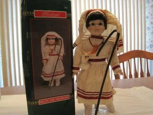HOUSE OF LLOYD CHRISTMAS AROUND THE WORLD--BELEN, THE SHEPHERD PORCELAIN DOLL - Picture 1 of 12