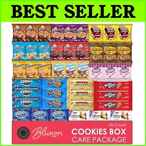 Individually Wrapped Cookie Variety Pack - Bulk Assortment Gift Box 45 Count - Picture 1 of 7