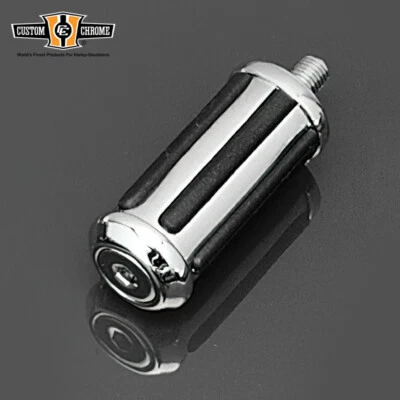 Clavija de cambio antideslizante cromada para Harley Touring Dyna Sportster XL1200 Foto 1 de 3