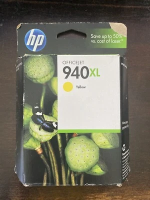 EXPIRED Hp Officejet 940 XL yellow Ink 951  Yellow  Cartridges New exp 2011 - Image 1 of 3