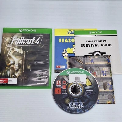 Fallout 4 Microsoft Xbox One Game With Gaming Map - Image 1 of 4