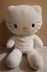 Build A Bear Hello Kitty Plush Cat Sanrio White Stuffed Toy 18 Inch NO BOW 2010 - Picture 1 of 7