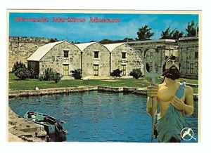 Bermuda Maritime Museum Sandys Parish 6 X 4 Vintage Postcard - Picture 1 of 2
