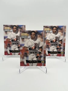 1993 Upper Deck Barry Bonds Future Heroes Gold Signature 3-Card Lot #56 Giants - Picture 1 of 7