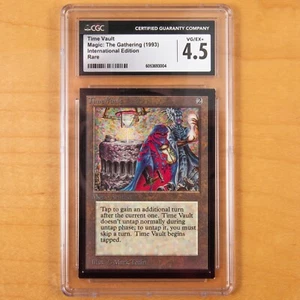 Time Vault - CGC Graded 4.5 (Collectors Edition) Magic the Gathering 1993 MtG P9 - Picture 1 of 4