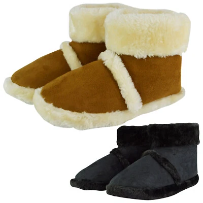 SLIPPER SNOB Pantofole Snob da uomo invernali in pile termico foderato come stivali lunghi stivali pantofole