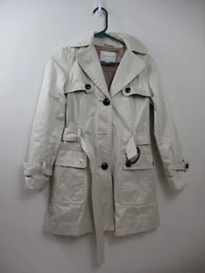 Banana Republic Mantel Damen Extra Small Beige Preppy Trench Top Jacke Damen - Bild 1 von 19