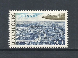 LUXEMBOURG SCOTT 473 MH VF - 1968 50fr MULTI-COLOR ISSUE - TOURISM  - Picture 1 of 2