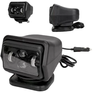 7" 60W LED Search Light Rotating Remote Control Driving Spot Lamps Fit Truck Car - Bild 1 von 10