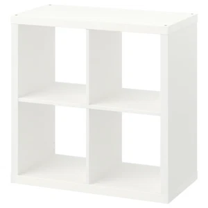 White Kallax Shelving Unit Bookcase Display Storage Wall Shelf Rack 77x77CM - Picture 1 of 8